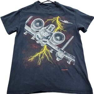 Blackbird International A10 Thunderbolt II Warthog Graphic T-Shirt Black 1993 L